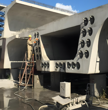 浮梁压浆料施工流程及注意事项